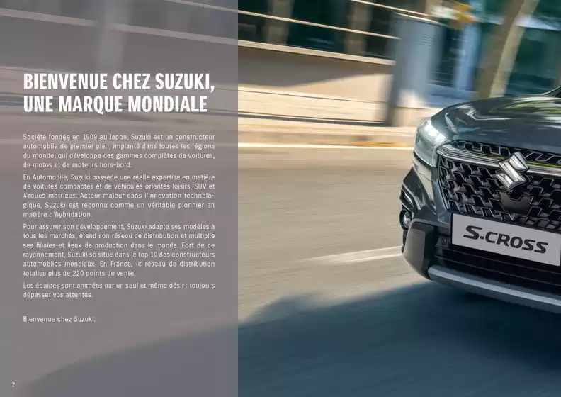 NOUVEAU SUZUKI S-CROSS HYBRID