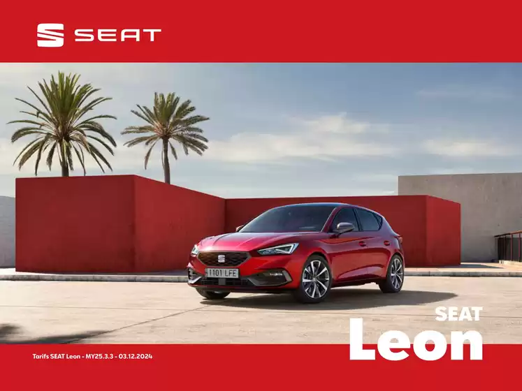 Catalogue SEAT | SEAT Leon 5 portes | 2024-12-04T00:00:00.000Z - 2025-12-04T00:00:00.000Z