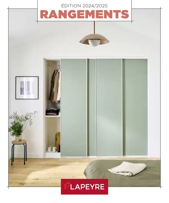 Catalogue Lapeyre à  | Rangements 2025 | 2025-02-25T00:00:00.000Z - 2025-12-31T00:00:00.000Z