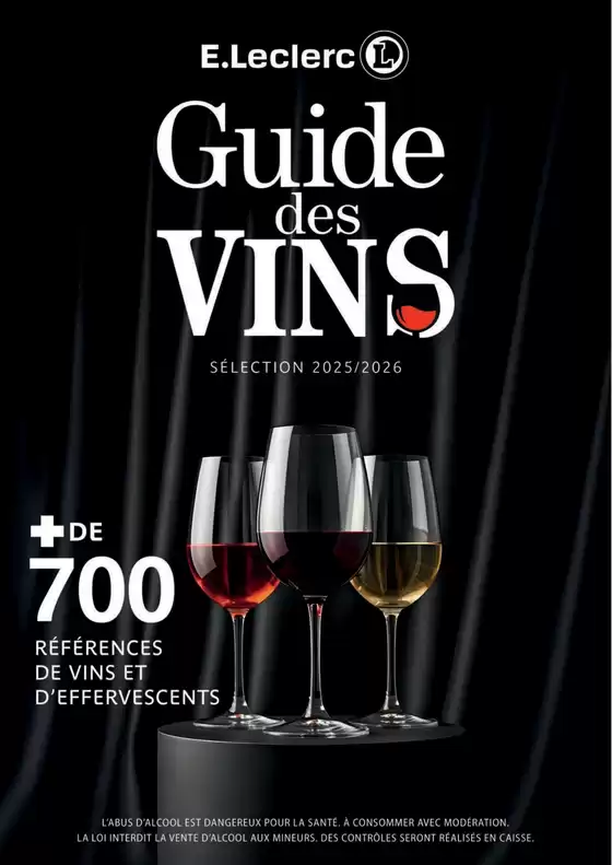 Catalogue E.Leclerc | GUIDE DES VINS 2025 2026 | 2025-02-27T00:00:00.000Z - 2027-01-31T00:00:00.000Z