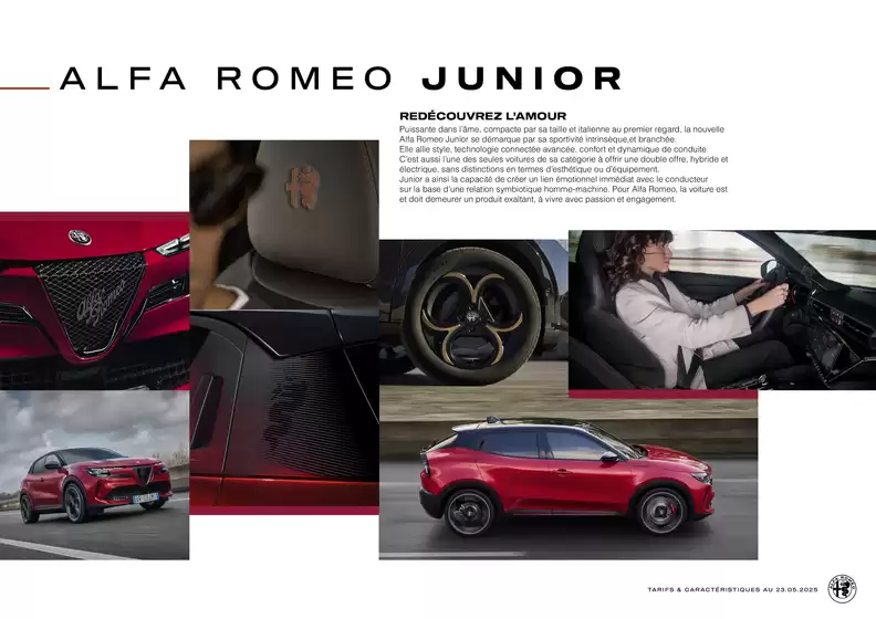 Catalogue Alfa Romeo JUNIOR