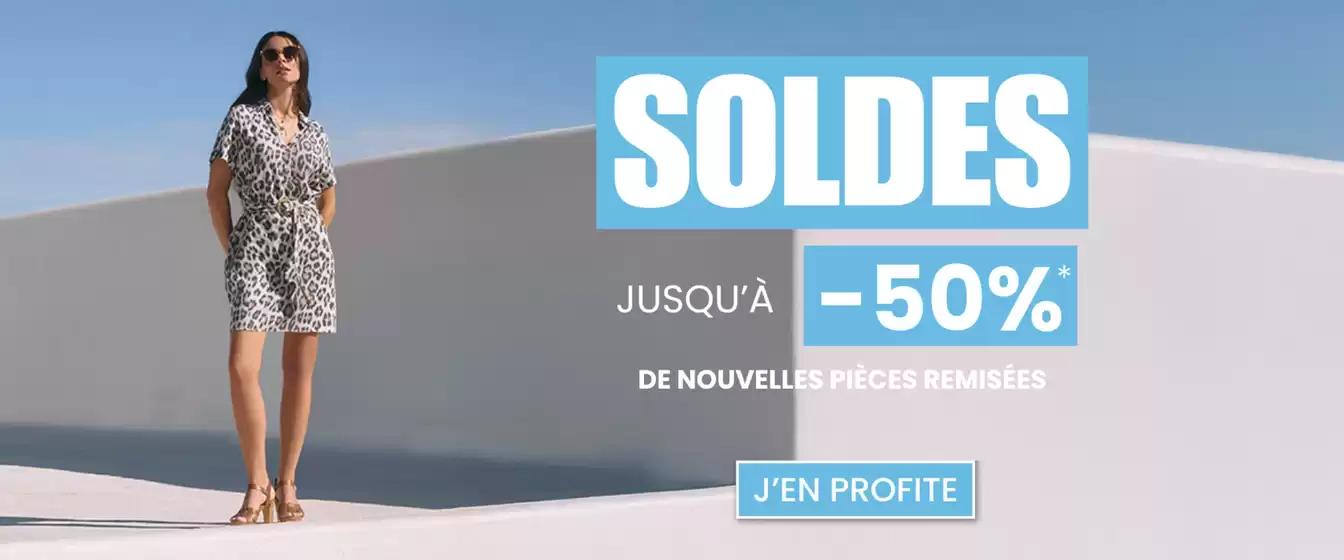 SOLDES jusqu'à -50 %