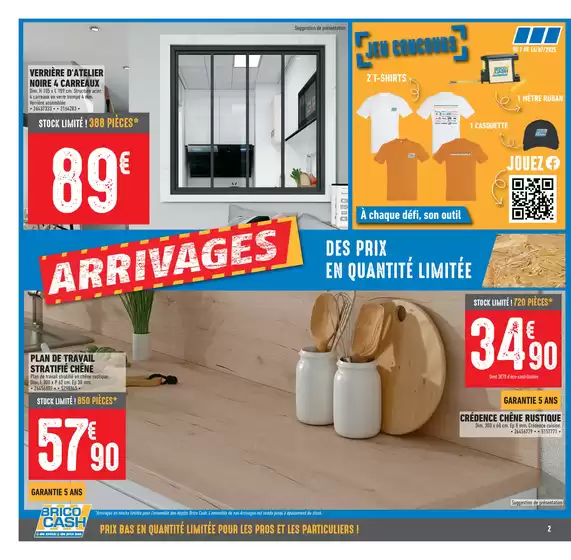 C’est le moment de profiter des nouveaux arrivages Brico Cash !