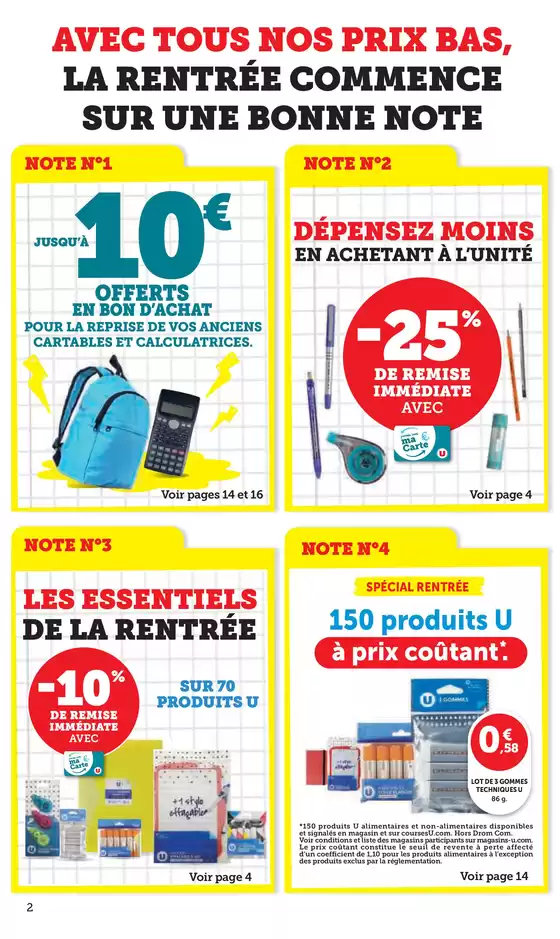 Spécial Rentrée des classes