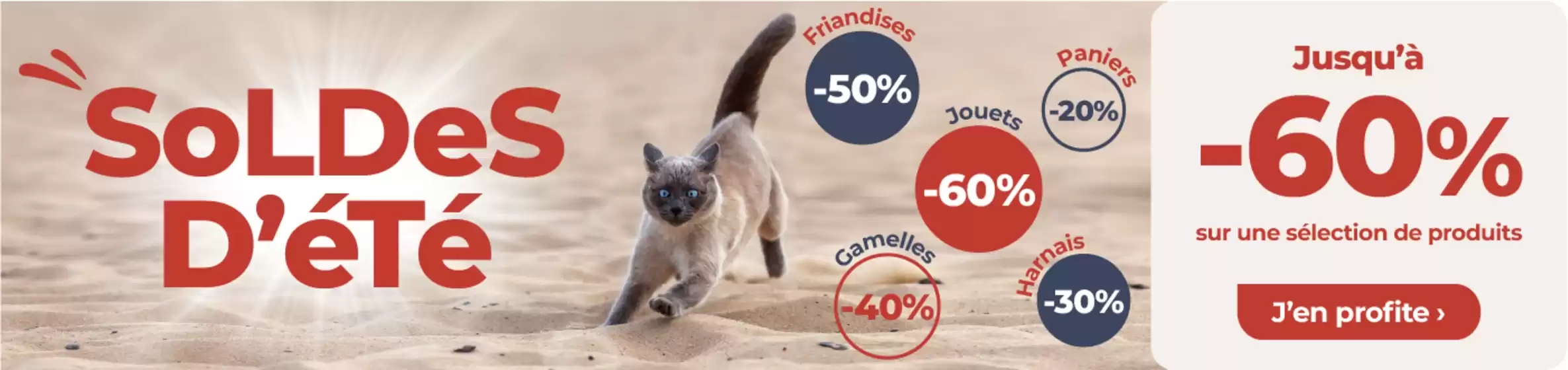 Promotions Animalerie chien et chat