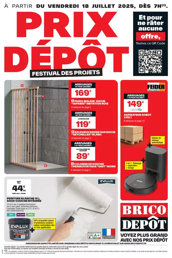 Catalogue Brico Dépôt à Mont-de-Marsan | Festival des projets ! | 2025-07-18T00:00:00.000Z - 2025-08-07T00:00:00.000Z