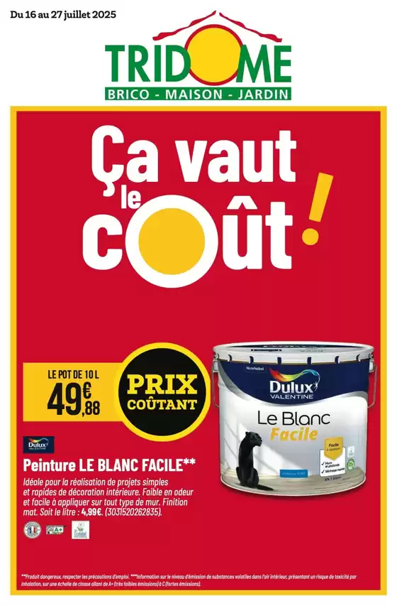 Ça vaut le coût!
