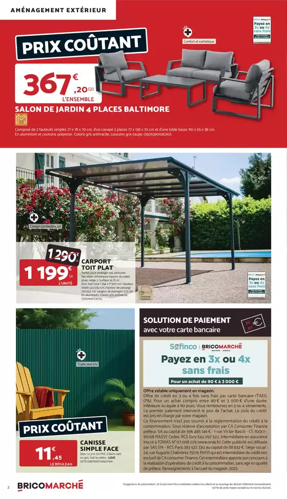 Les rendez-vous à prix ensoleillés