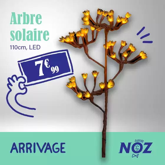 ARRIVAGE Arbre solaire
