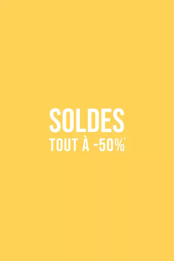 SOLDES jusqu'à -50 %