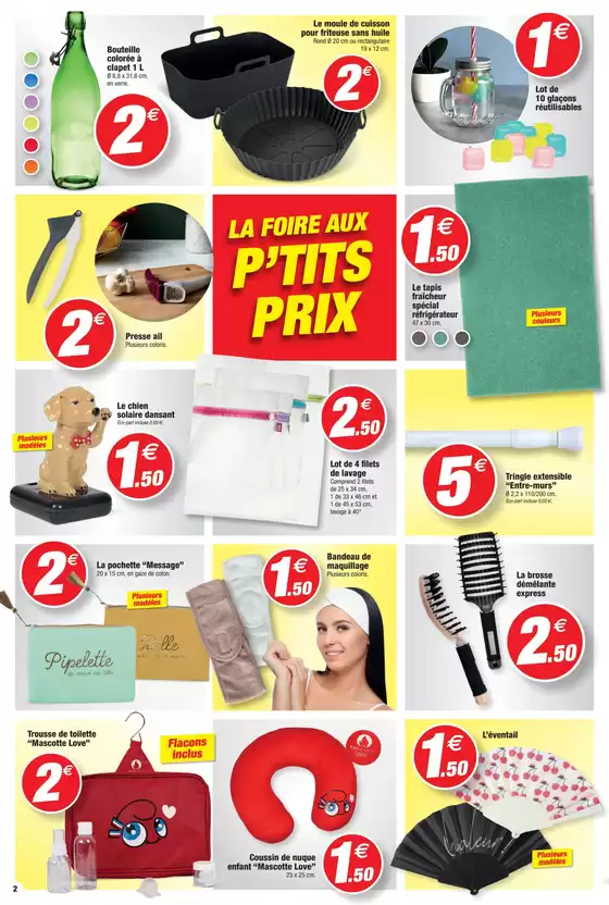 Nos prix d'été