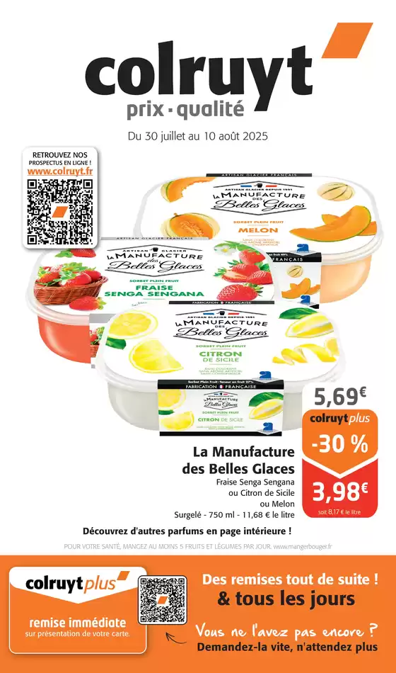 Catalogue Colruyt à Prouvais | Prix-qualité | 2025-07-28T00:00:00.000Z - 2025-08-03T00:00:00.000Z