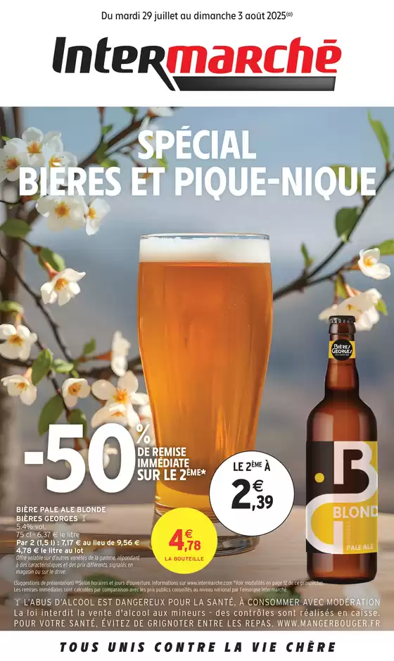 Catalogue Intermarché Hyper à Marly (Nord) | S31 - R5 - BIERES/PIQUE-NIQUE | 2025-07-29T00:00:00.000Z - 2025-08-03T00:00:00.000Z