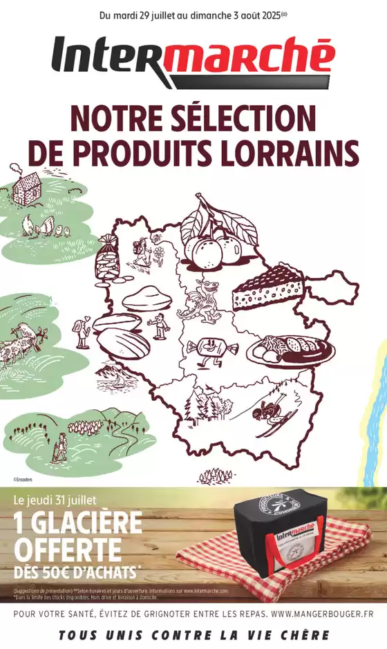 Catalogue Intermarché Hyper à Marly (Nord) | S31 - R2 - SAVEURS D'ETE - LORRAINE | 2025-07-29T00:00:00.000Z - 2025-08-03T00:00:00.000Z