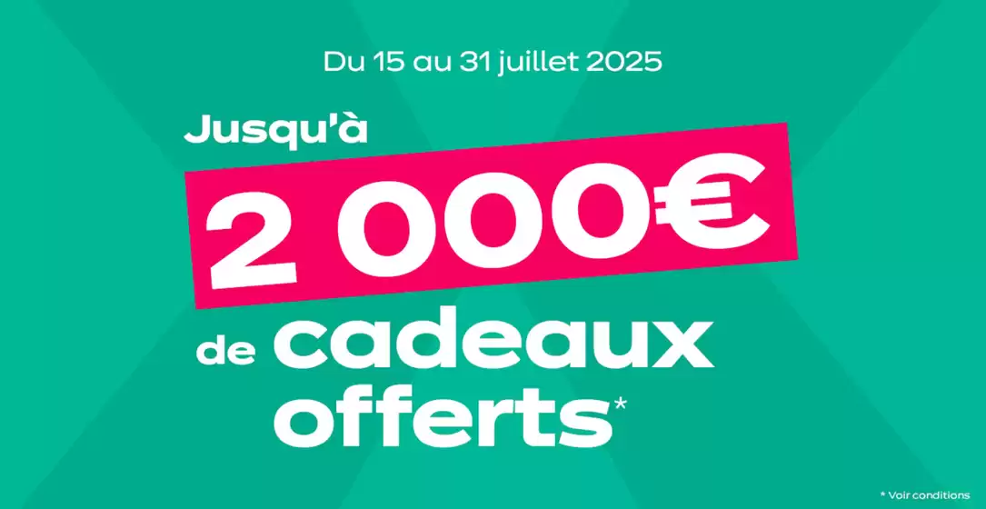 Profitez de nos offres du moment