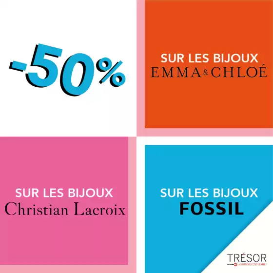 Catalogue Trésor Bijoux à Granville | Catalogue Trésor Bijoux | 2025-07-23T00:00:00.000Z - 2025-07-31T00:00:00.000Z