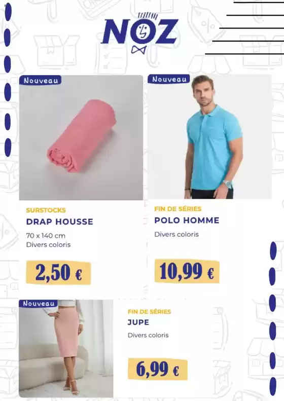 Consultez le catalogue en ligne de Noz et profitez de la publicité en cours.