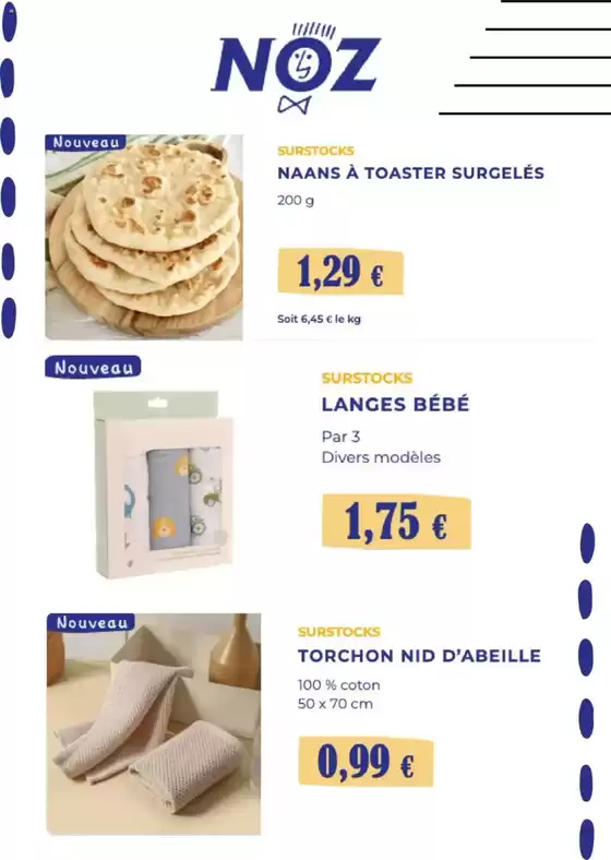 Consultez le catalogue en ligne de Noz et profitez de la publicité en cours.