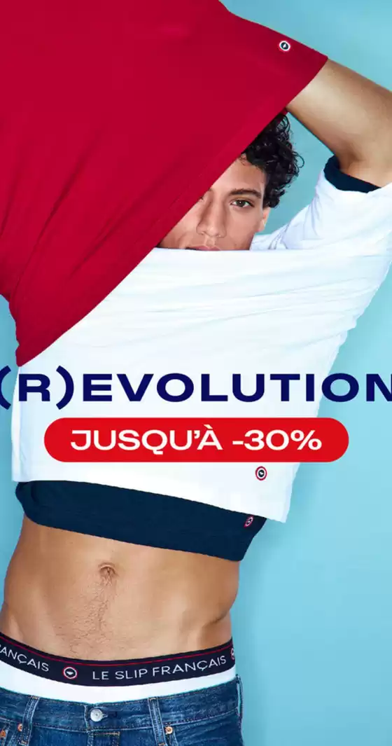 Revolution jusqu'à -30 %