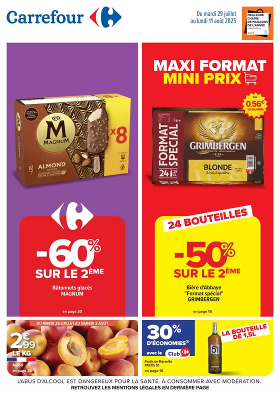 Catalogue Carrefour City à Agen | MAXI FORMAT MINI PRIX | 2025-07-29T00:00:00.000Z - 2025-08-11T00:00:00.000Z