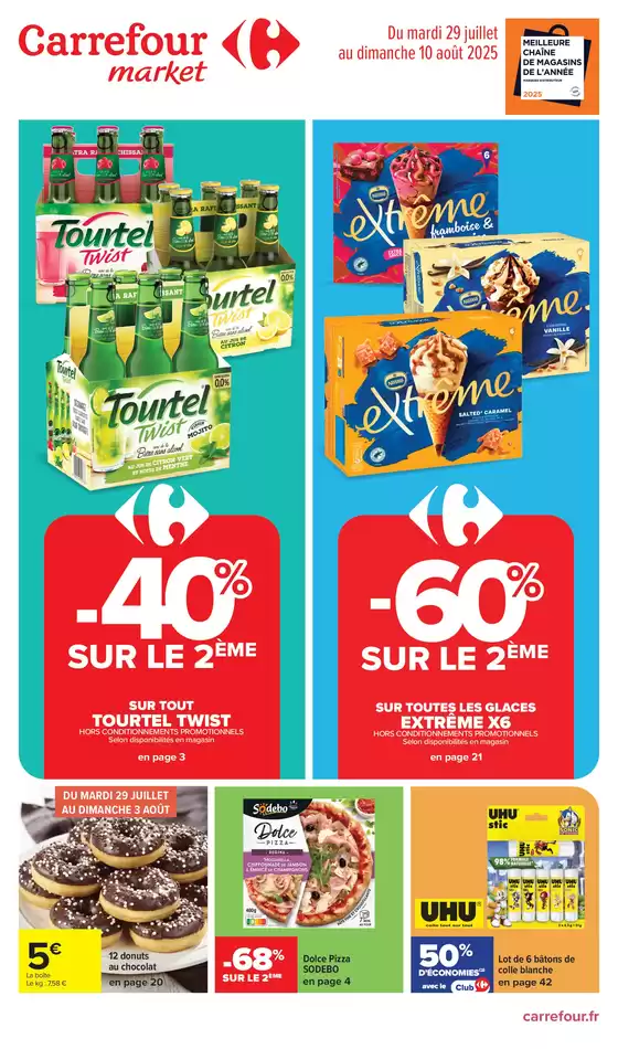 Catalogue Carrefour Market à Lézignan-Corbières | BIENVENUE EN ITALIE | 2025-07-29T00:00:00.000Z - 2025-08-10T00:00:00.000Z