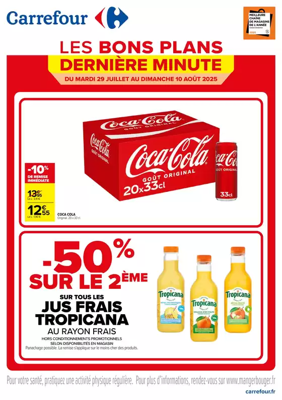 LES BONS PLANS DE DERNIÈRE MINUTE