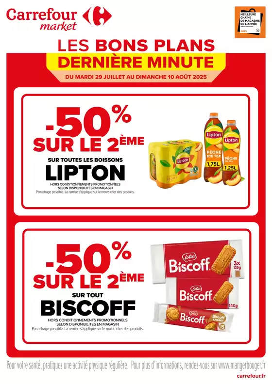 LES BONS PLANS DE DERNIÈRE MINUTE