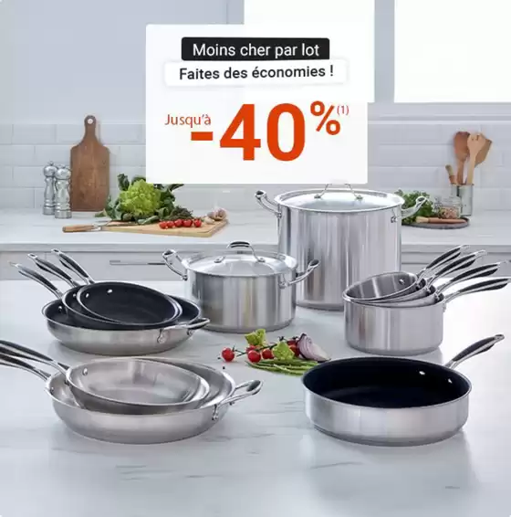 Plus vous achetez, plus vous économisez !