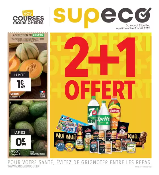 Catalogue Supeco à Salon-de-Provence | 2+1 offert | 2025-07-25T00:00:00.000Z - 2025-08-03T00:00:00.000Z