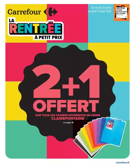 La rentrée à petit prix