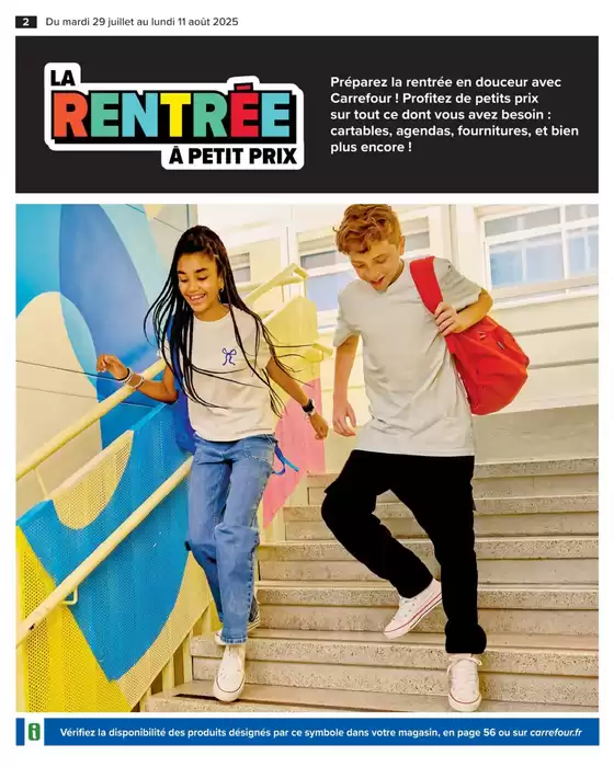 La rentrée à petit prix