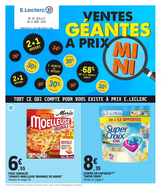 VENTES GEANTES