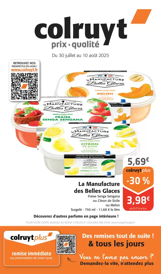 Catalogue Colruyt à Senones | Prix-qualité | 2025-08-04T00:00:00.000Z - 2025-08-10T00:00:00.000Z
