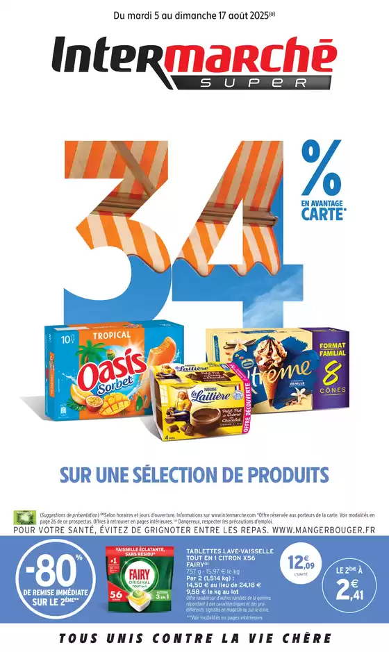 Catalogue Intermarché à Rennes | GEN AOUT 2 + CAHIER REGION | 2025-08-05T00:00:00.000Z - 2025-08-17T00:00:00.000Z