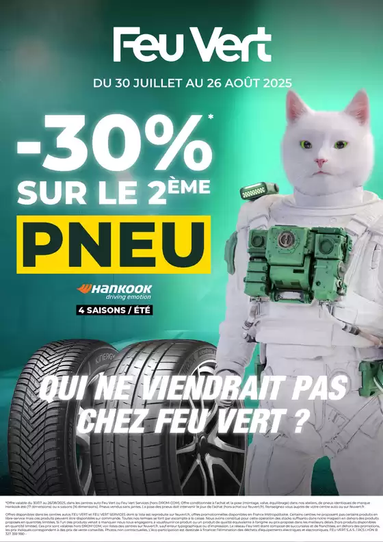 Qui ne viendrait pas chez Feu Vert? (Succursales)