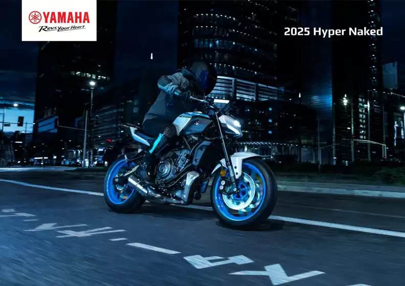 Catalogue Yamaha à Nîmes | Catalogue Yamaha Motos - Hyper Naked | 2025-07-30T00:00:00.000Z - 2025-12-31T00:00:00.000Z