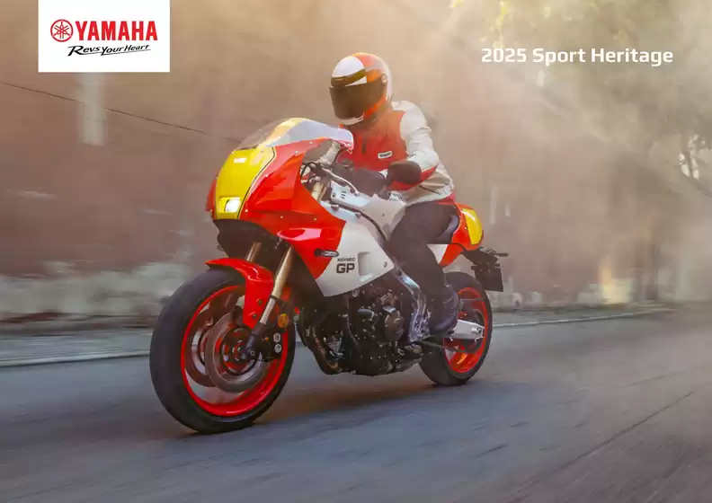 Catalogue Yamaha à Nîmes | Catalogue Yamaha Motos - Sport Heritage | 2025-07-30T00:00:00.000Z - 2025-12-31T00:00:00.000Z