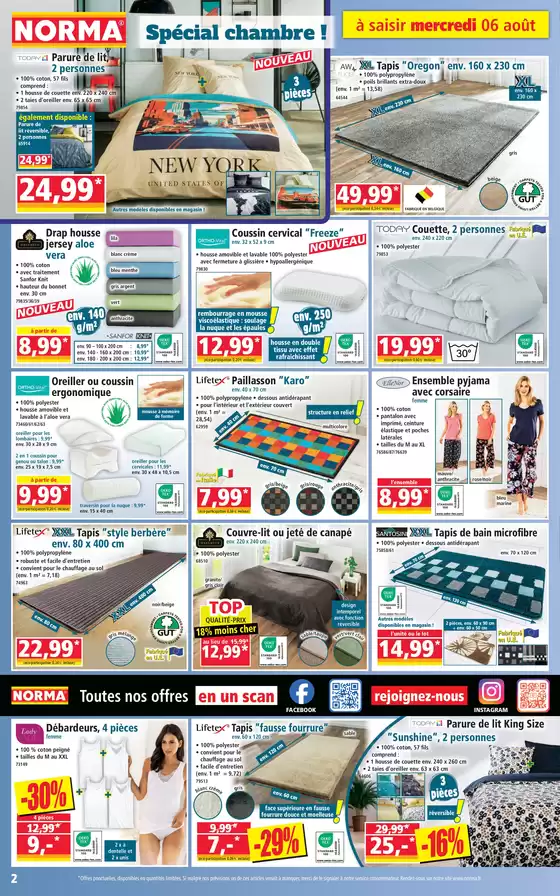 A partir de 20% de remise immédiate