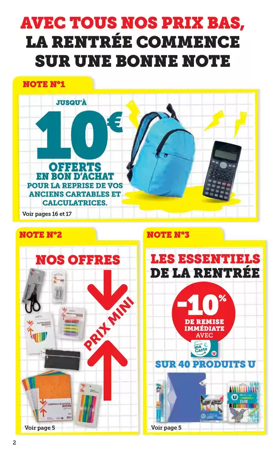 Spécial Rentrée des classes