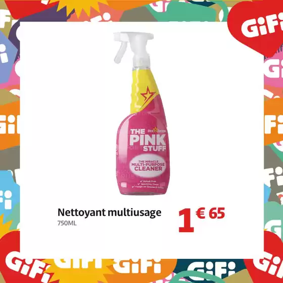 Votre maison n’a jamais été aussi pink & clean ! Le kit The Pink Stuff, c’est LE secret pour tout faire briller, du sol au plafond 