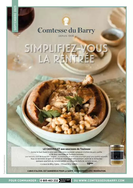 Catalogue Comtesse du Barry à Rouen | SEPTEMBRE 2025 | 2025-09-01T00:00:00.000Z - 2025-09-30T00:00:00.000Z