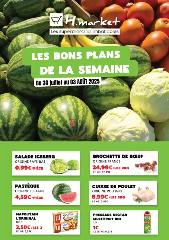 Les bons plans de la semaine