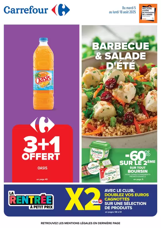 Catalogue Carrefour City à Rouen | BARBECUE & SALADE D'ÉTÉ | 2025-08-05T00:00:00.000Z - 2025-08-18T00:00:00.000Z