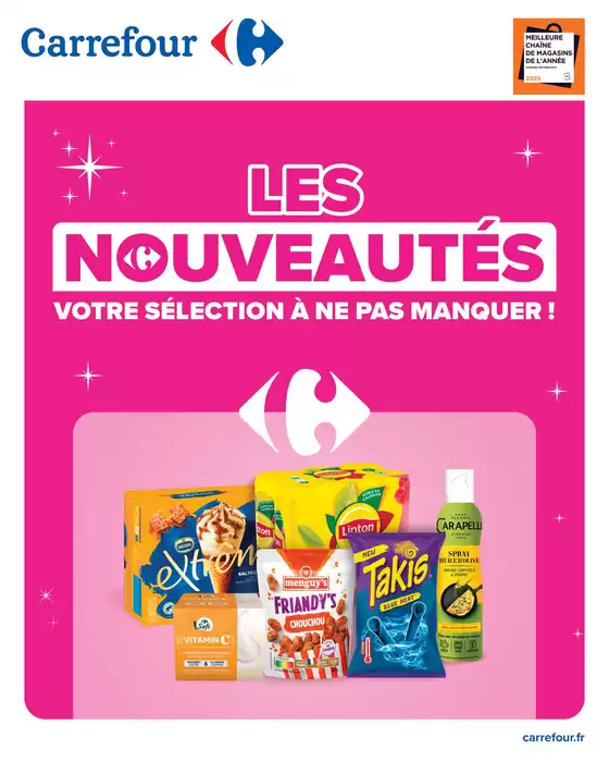 Catalogue Carrefour City à Rouen | LES NOUVEAUTÉS VOTRE SÉLÉCTION À NE PAS MANQUER ! | 2025-08-04T00:00:00.000Z - 2025-08-31T00:00:00.000Z