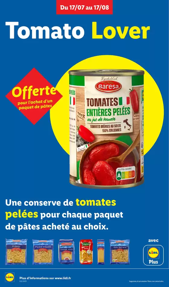 Savourez le meilleur de la cuisine italienne avec notre gamme Italiamo à prix Lidl !
