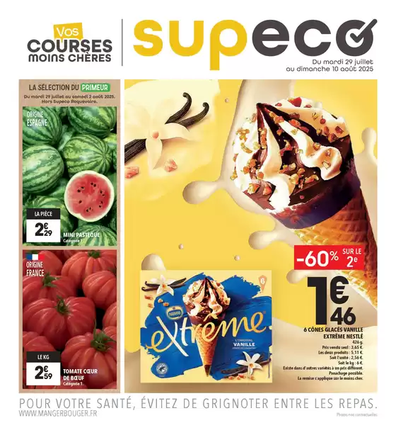 Catalogue Supeco à Lezennes | Notre catalogue de la semaine | 2025-08-01T00:00:00.000Z - 2025-08-10T00:00:00.000Z