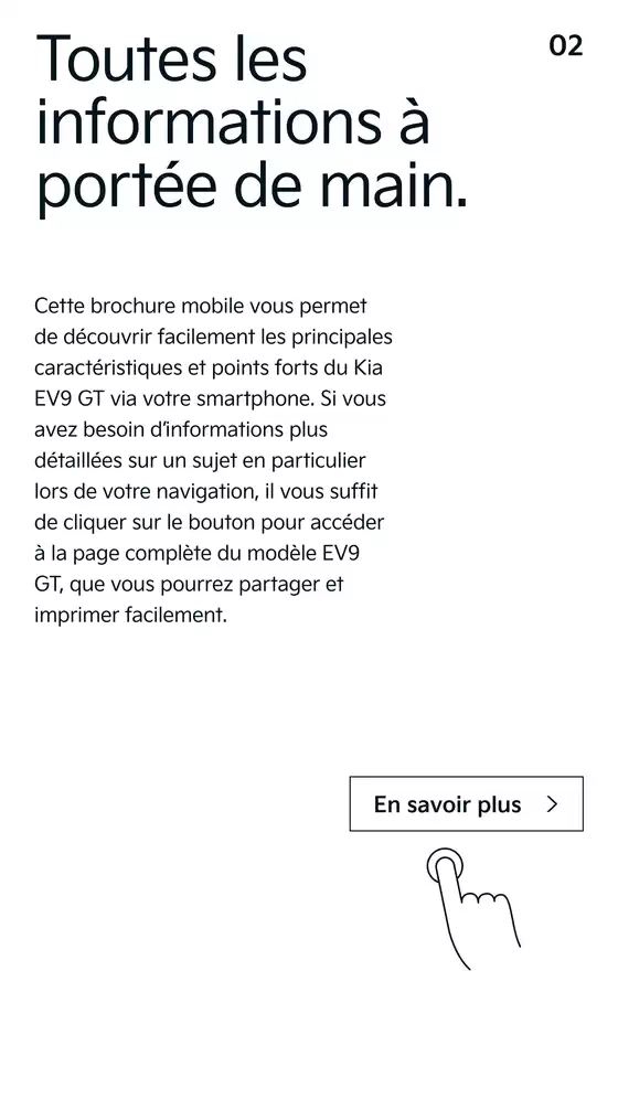 KIA EV9 100% électrique - Brochure