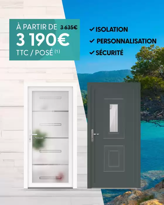 Jusqu’à -15% cet été, sur les fenêtres, portes, volets et pergolas !