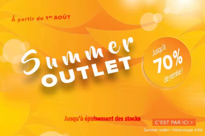 Summer outlet