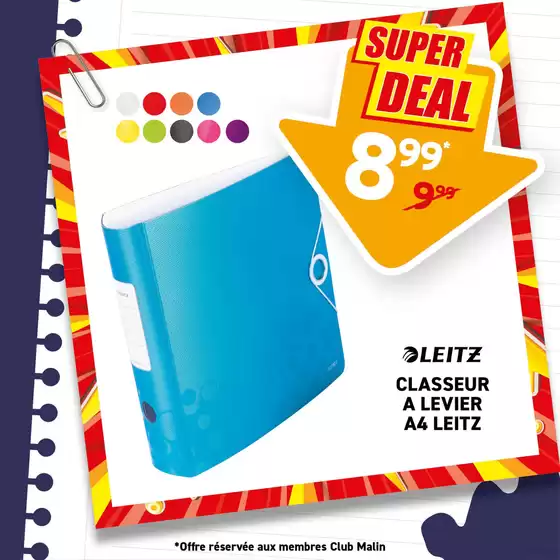 Les essentiels de la rentrée, au prix Trafic ! Cette semaine, nos superdeals sont à l’honneur : petits prix, grandes idées.